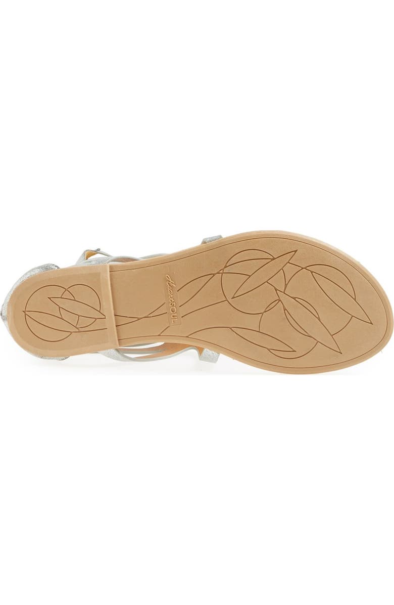 Heart Soul 'Cleopatra' Gladiator Sandal, Alternate, color,