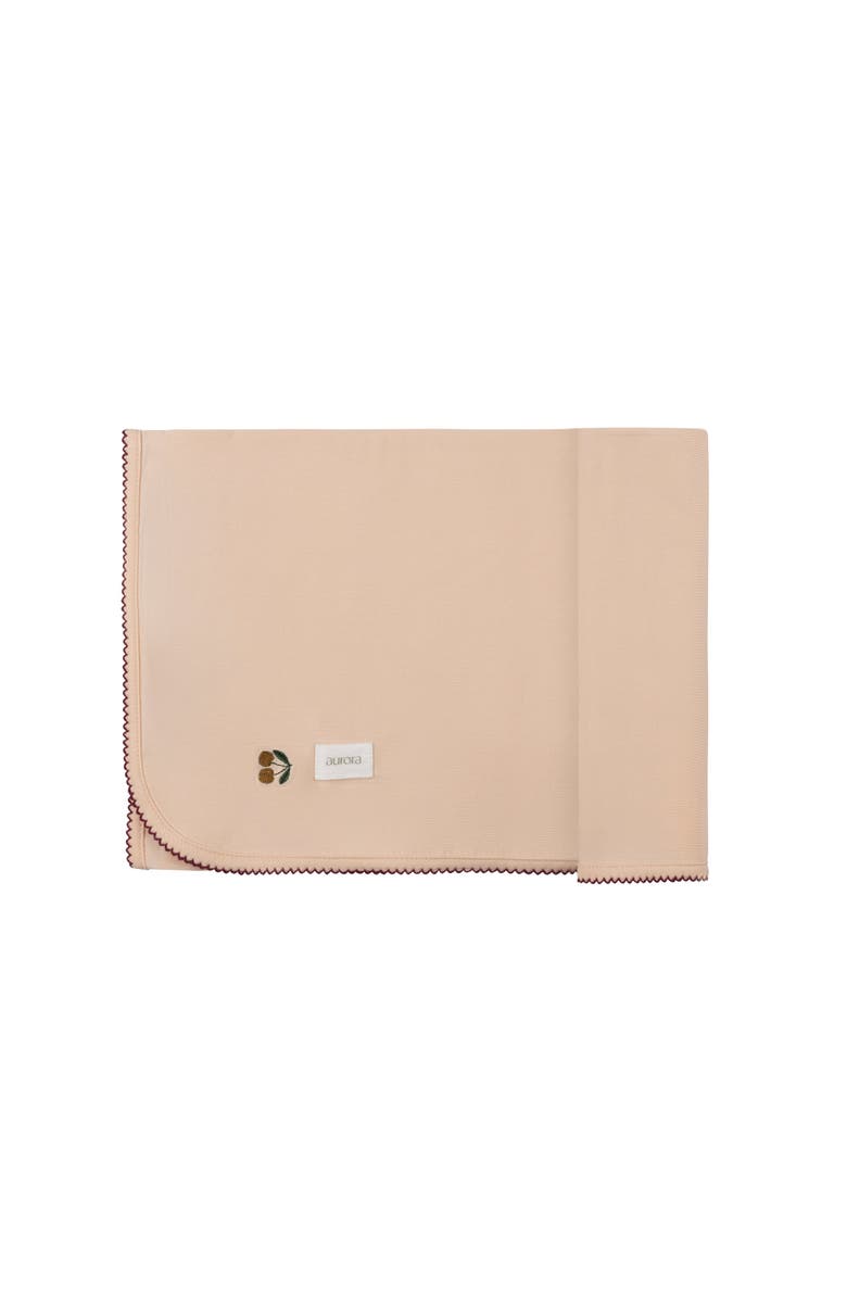 Ely's & Co. Aurora Classics Modal Cherry Print Collection - Blanket, Main, color, Pink