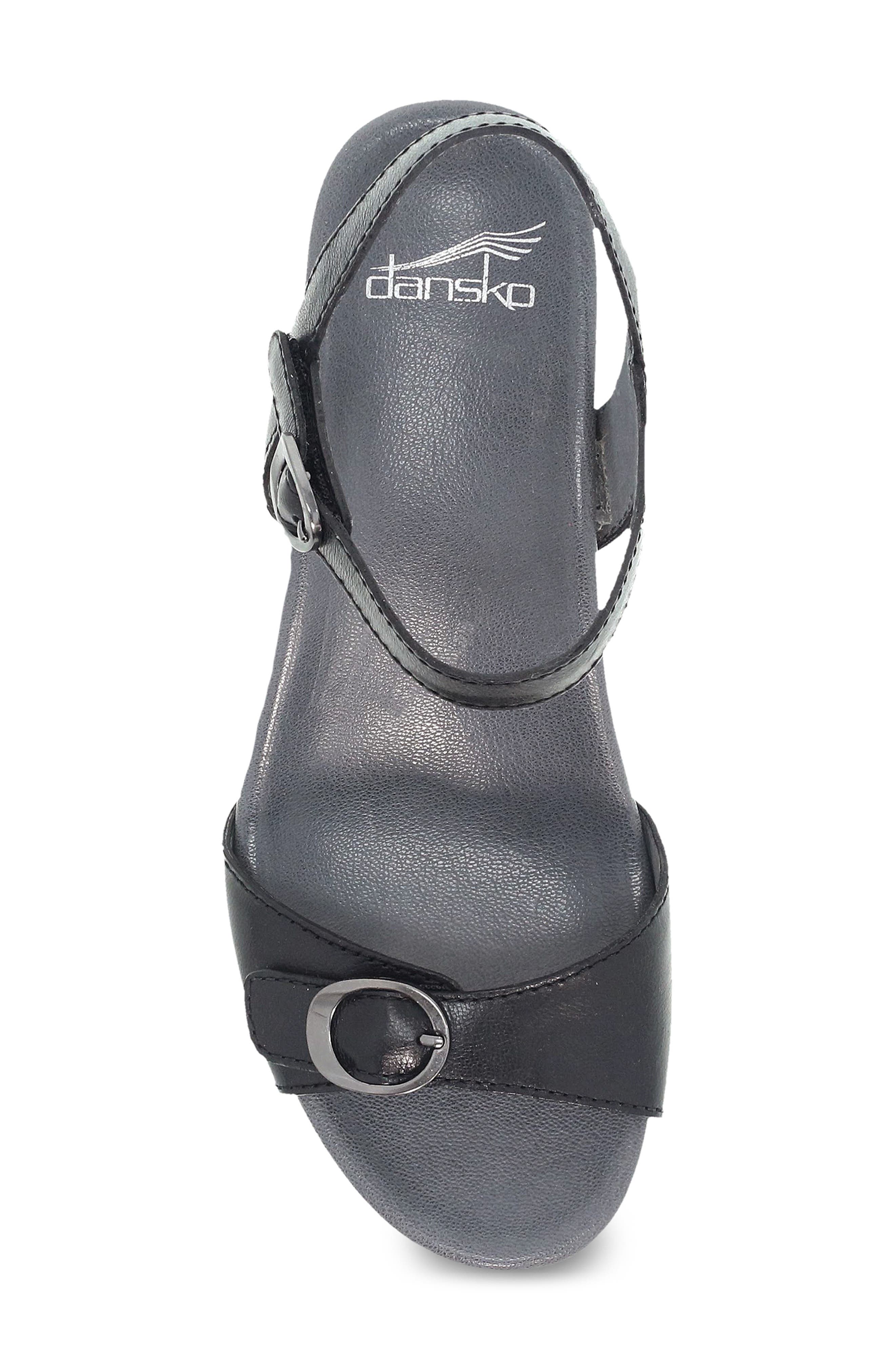 Dansko Arielle Wedge Sandal, Alternate, color, 