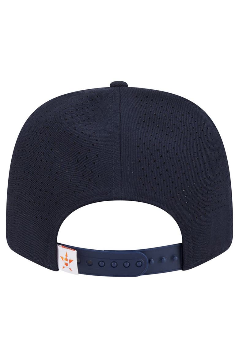 Men's New Era  Navy Houston Astros Performance 9SEVENTY Stretch-Snap Hat, Alternate, color, Navy