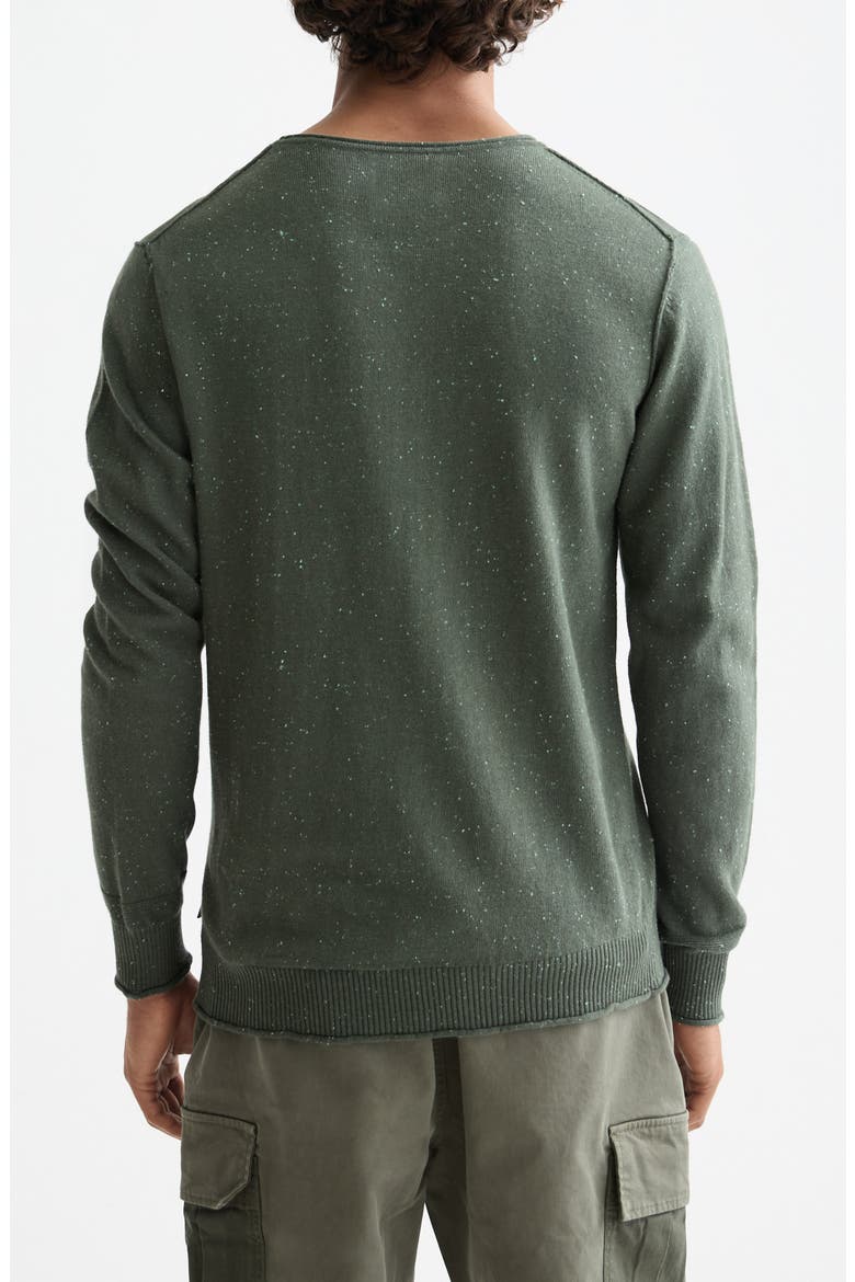 Neps Cotton & Wool Sweater, Alternate, color, THYME