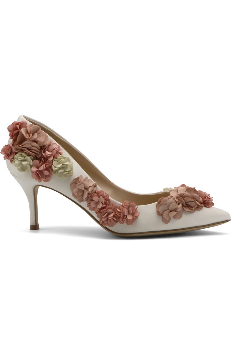 Charles by Charles David Arnold Pump, Alternate, color, Ivory/ Pink