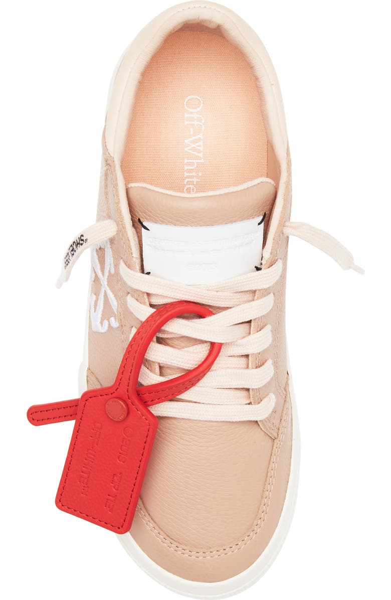 Off-White New Low Vulcanized Calf Leather Sneaker, Alternate, color,