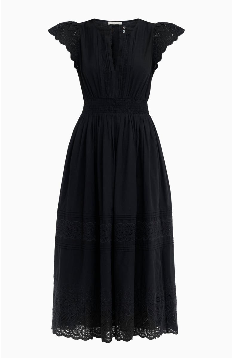 Rebecca Taylor Sabine Dress, Alternate, color, Jet Black