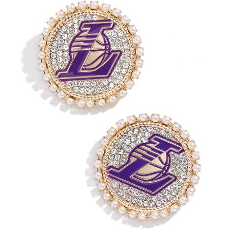 Los Angeles Lakers Statement Stud Earrings