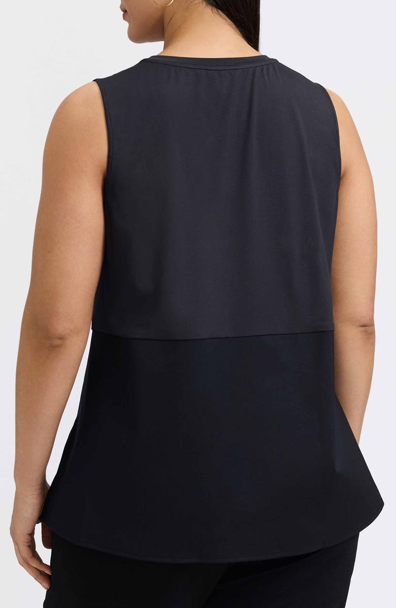 Foxcroft Jessie Layer Sleeveless Top, Alternate, color,