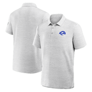 FANATICS Men's Fanatics Heather Gray Los Angeles Rams Clutch Polo