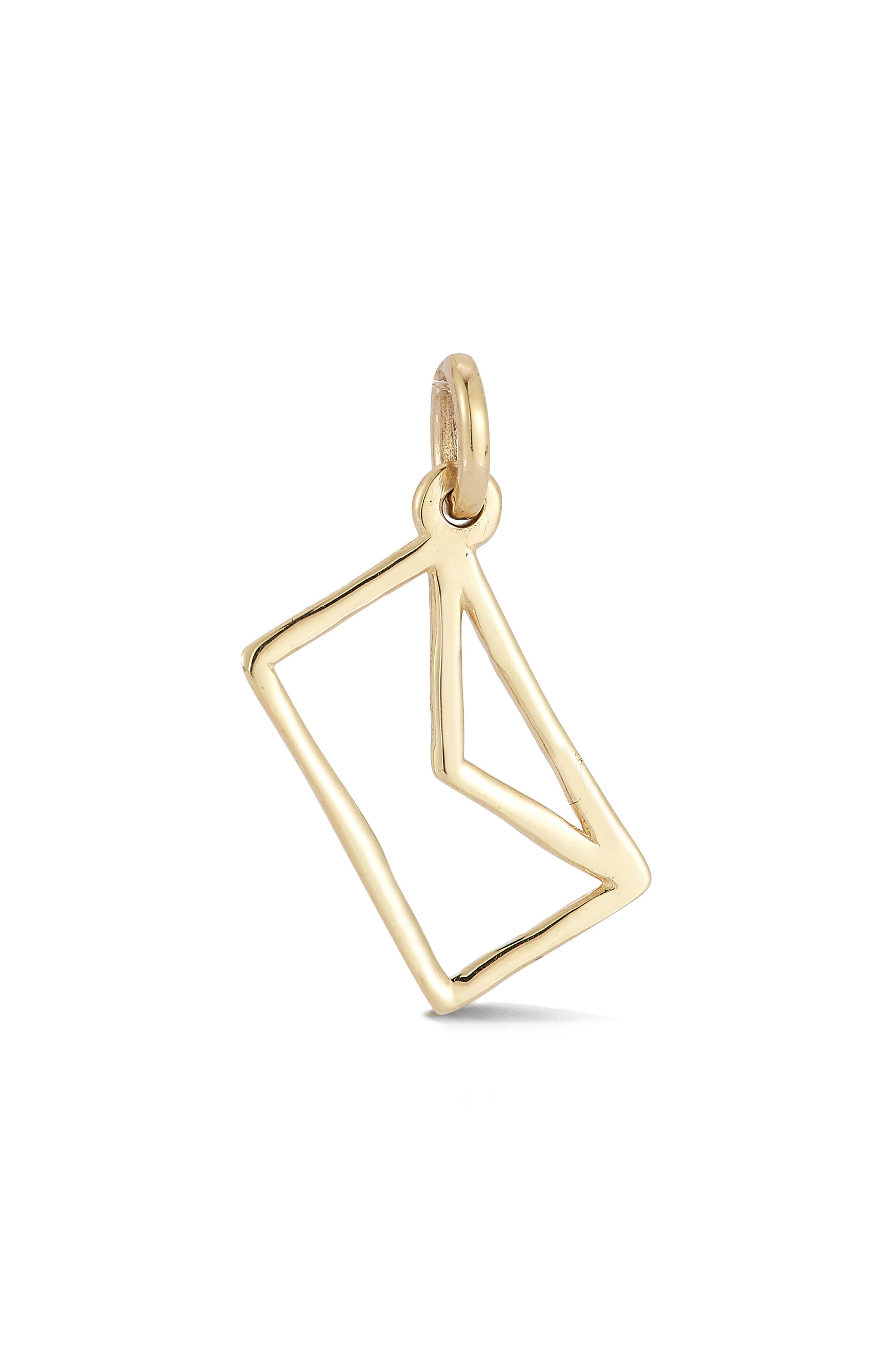 Ember Fine Jewelry 14K Gold Envelope Charm Pendant