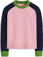 Boden Marion Merino Wool Colorblock Sweater