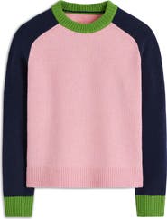 Boden Marion Merino Wool Colorblock Sweater