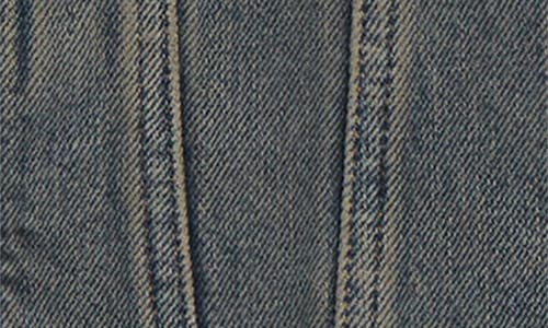 Mm6 Maison Margiela Denim Trucker Jacket In Gray