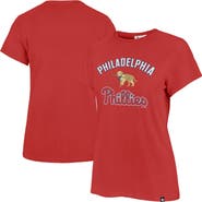 '47 Women's '47 Red Philadelphia Phillies Regional Frankie T-Shirt