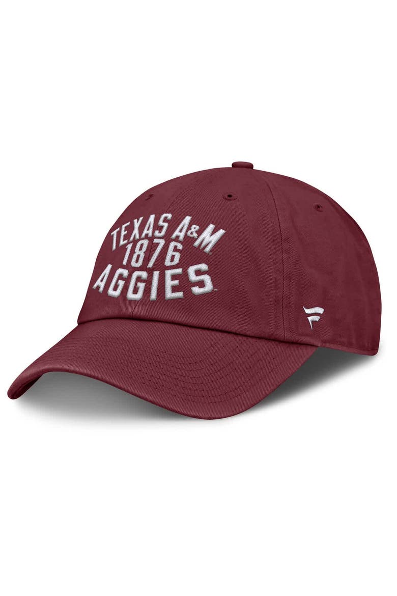 Men's Fanatics Maroon Texas A&M Aggies Archer Adjustable Hat, Alternate, color, Maroon