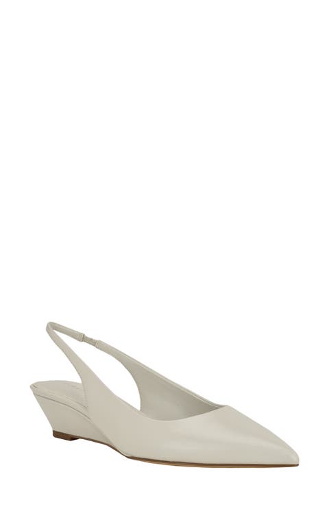 Mavalyn Slingback Pointed Toe Wedge Pump (Women)