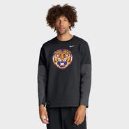 Nike Men's Nike Black LSU Tigers 2025 Sideline Coach Performance Long Sleeve T-Shirt