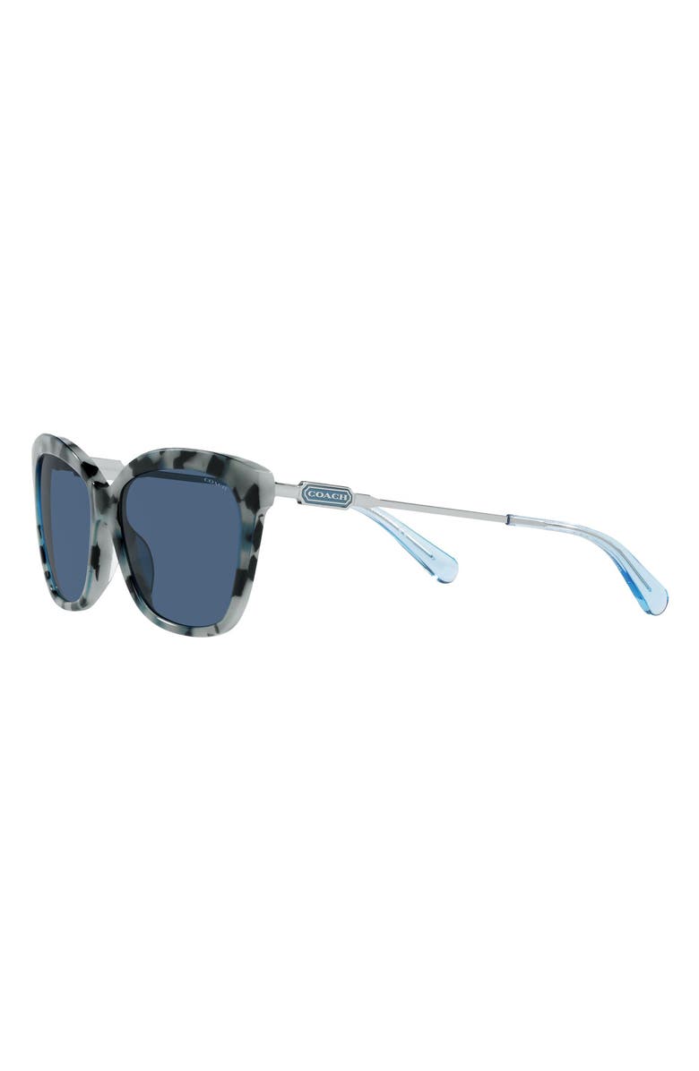 COACH 57mm Square Sunglasses, Alternate, color,