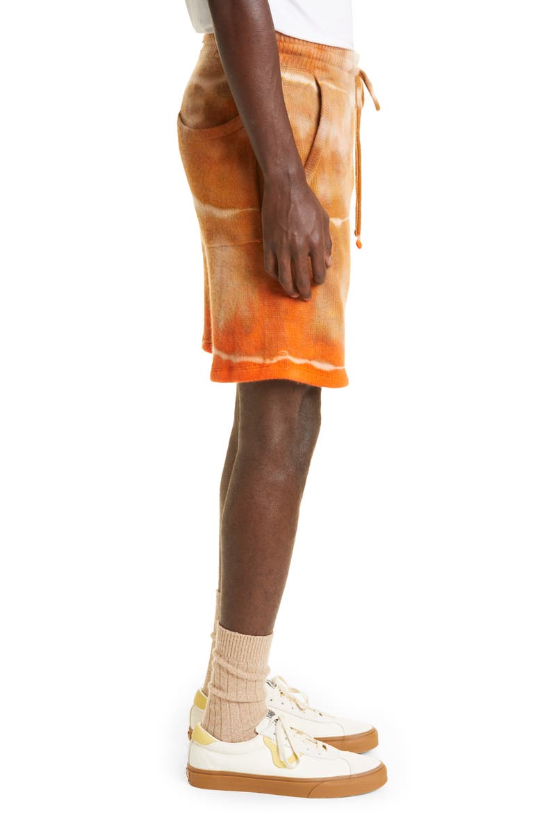 TIE DYE SHORTS, Alternate, color, ORANGE