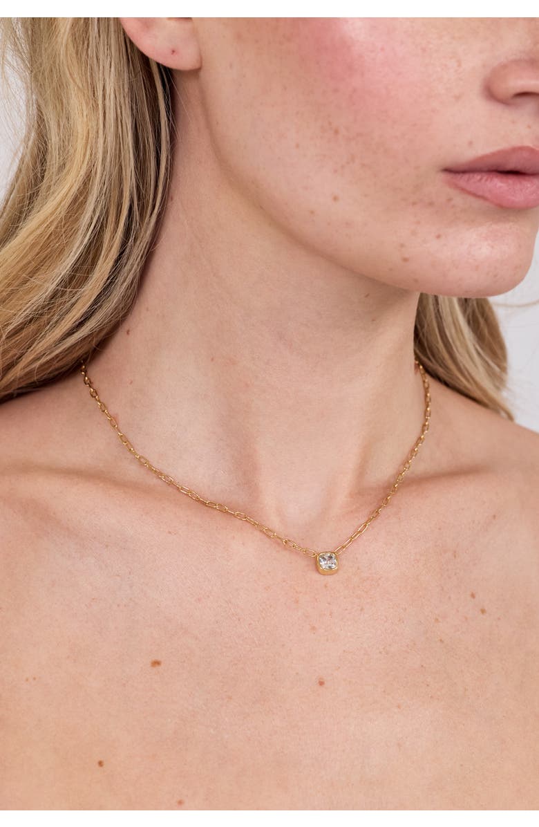 Electric Picks Koi Pearl Pendant Necklace, Alternate, color, Gold