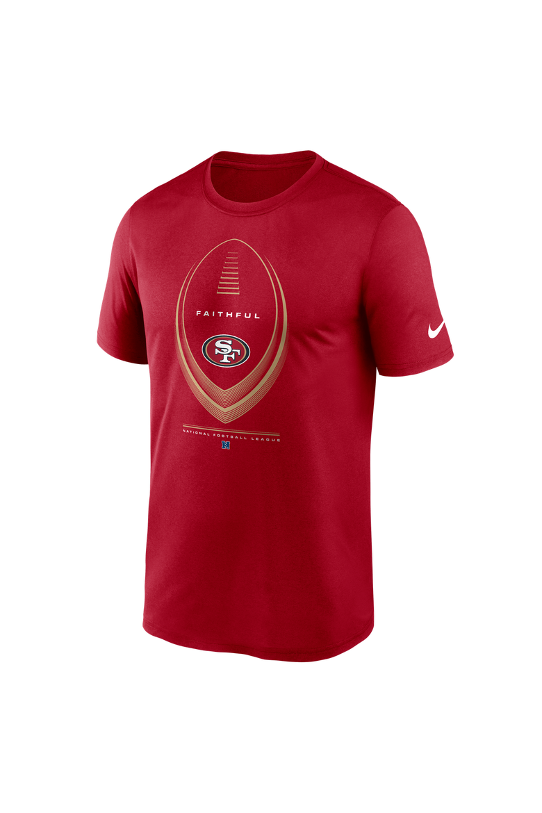 Men's Nike Scarlet San Francisco 49ers Legend Icon Dri-FIT T-Shirt, Alternate, color, Scarlet