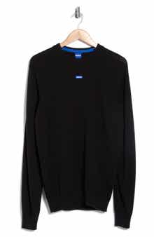 HUGO San Cosmo Long Sleeve Cotton T-Shirt