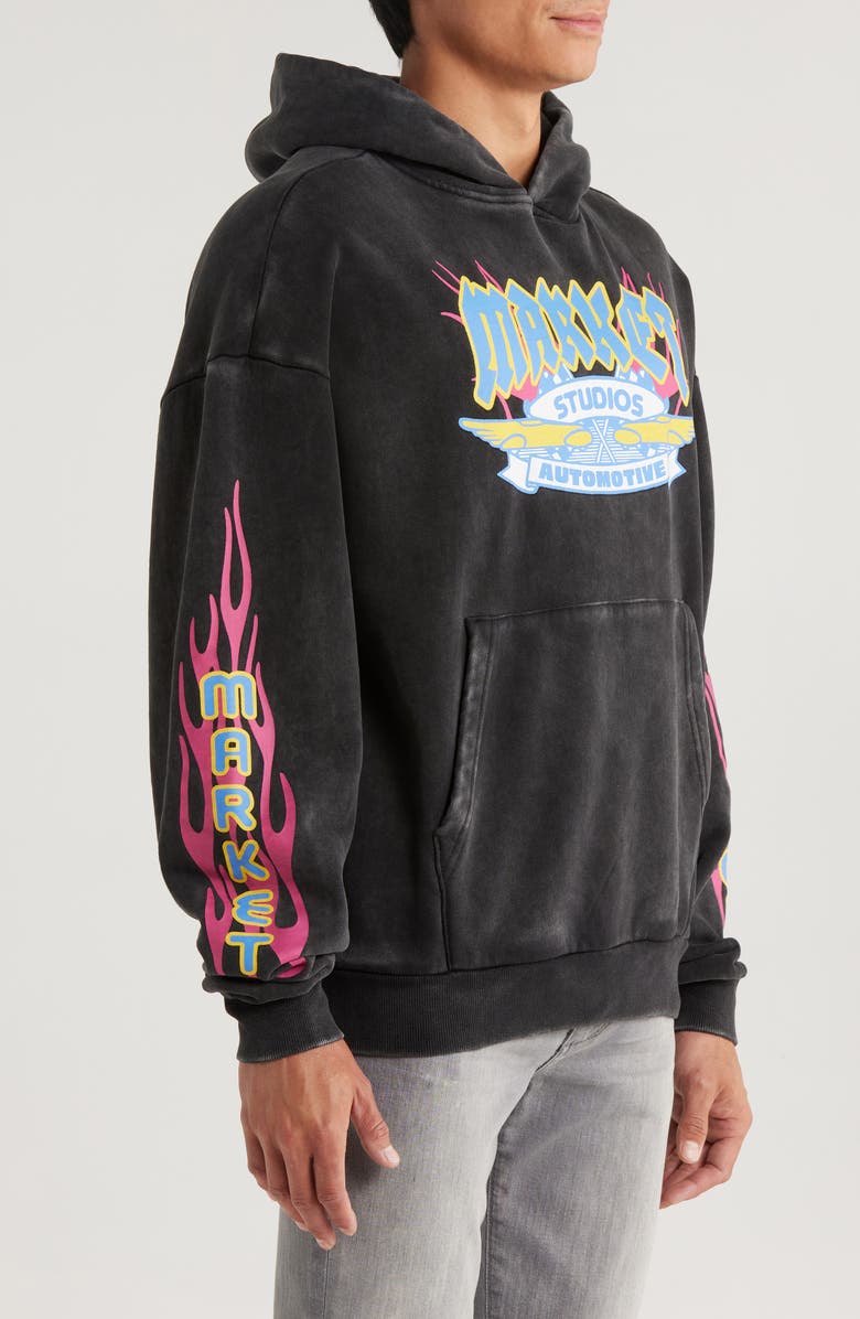 MARKET V12 Graphic Hoodie, Alternate, color,