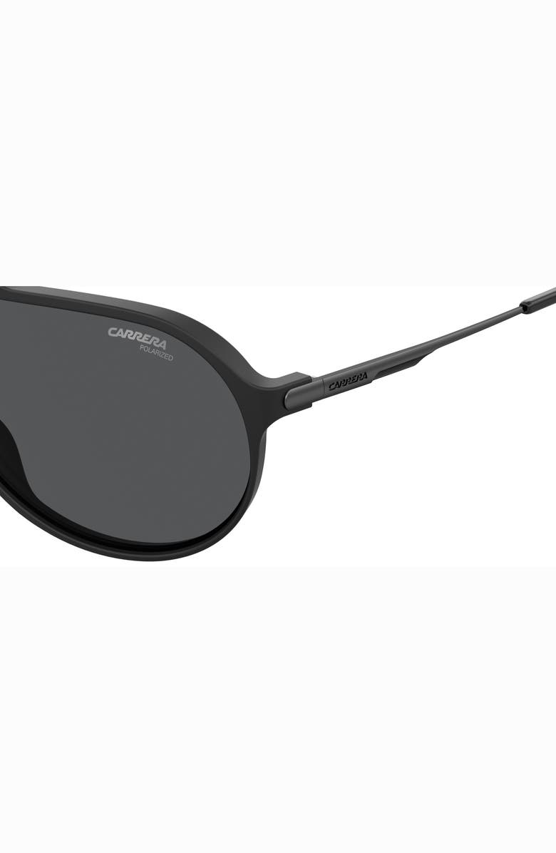 Carrera Eyewear Hot65 63mm Polarized Aviator Sunglasses, Alternate, color,