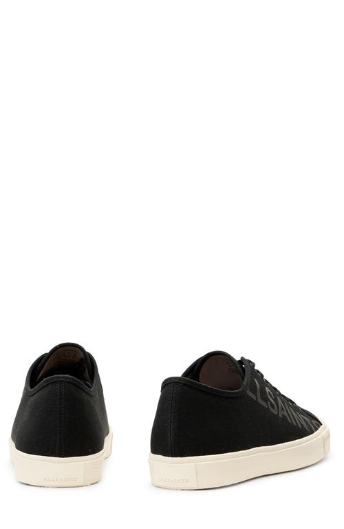 Shop Allsaints Biggy Low Top Sneaker In Black