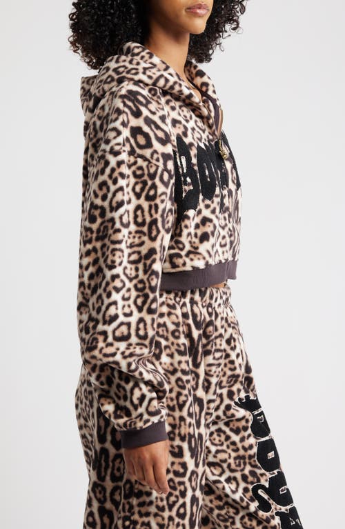 Boys Lie No One Likes A Cheetah Hoodie In Brown