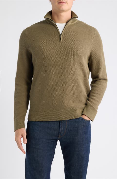 Cotton & Wool Jacquard Pullover