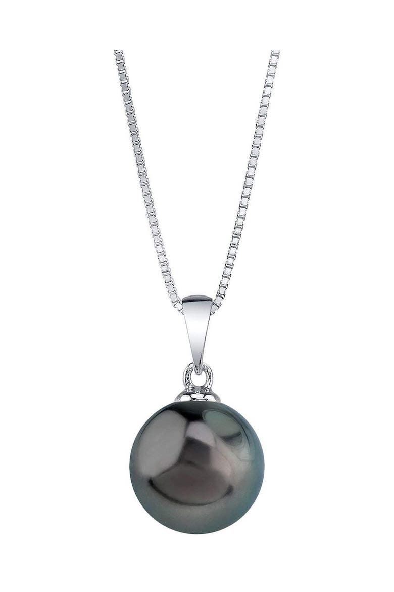 11mm Tahitian South Sea Pearl Sydney Pendant, Main, color, Sterling Silver