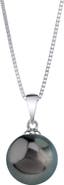 The Pearl Source 11mm Tahitian South Sea Pearl Sydney Pendant