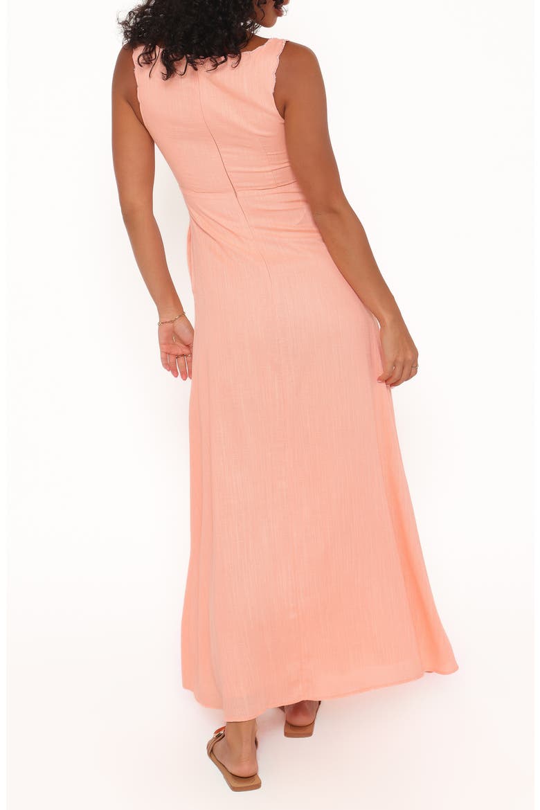 Amalie Maxi Dress, Alternate, color, PASTEL PEACH