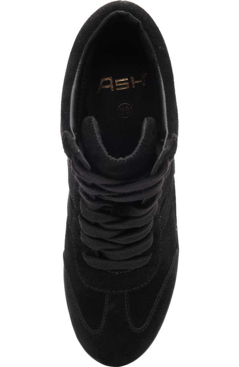 Ash Boradia Wedge Sneaker, Alternate, color, Black