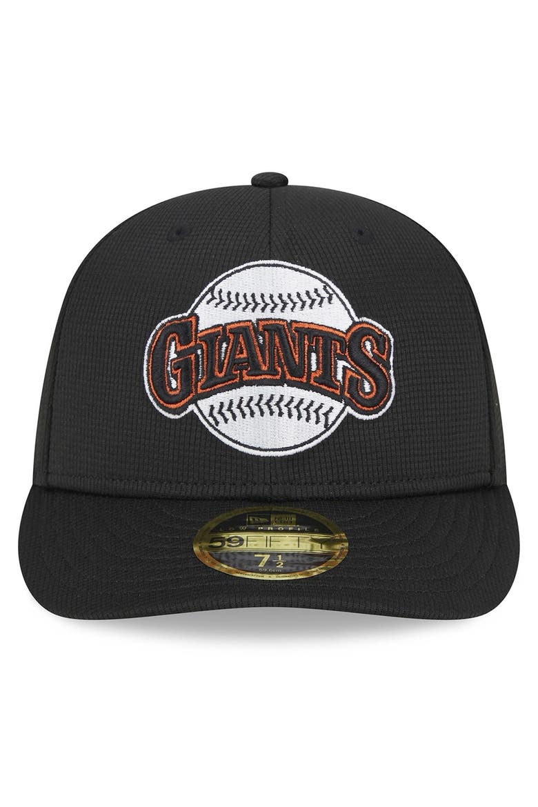 Men's New Era  Black San Francisco Giants 2024 Batting Practice Low Profile 59FIFTY Fitted Hat, Alternate, color, Black