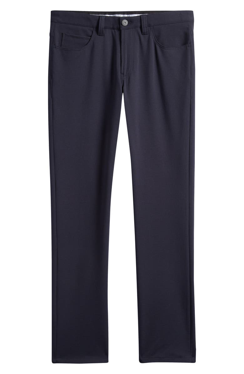 Emporio Armani Straight Leg Pants, Alternate, color, Solid Blue Navy