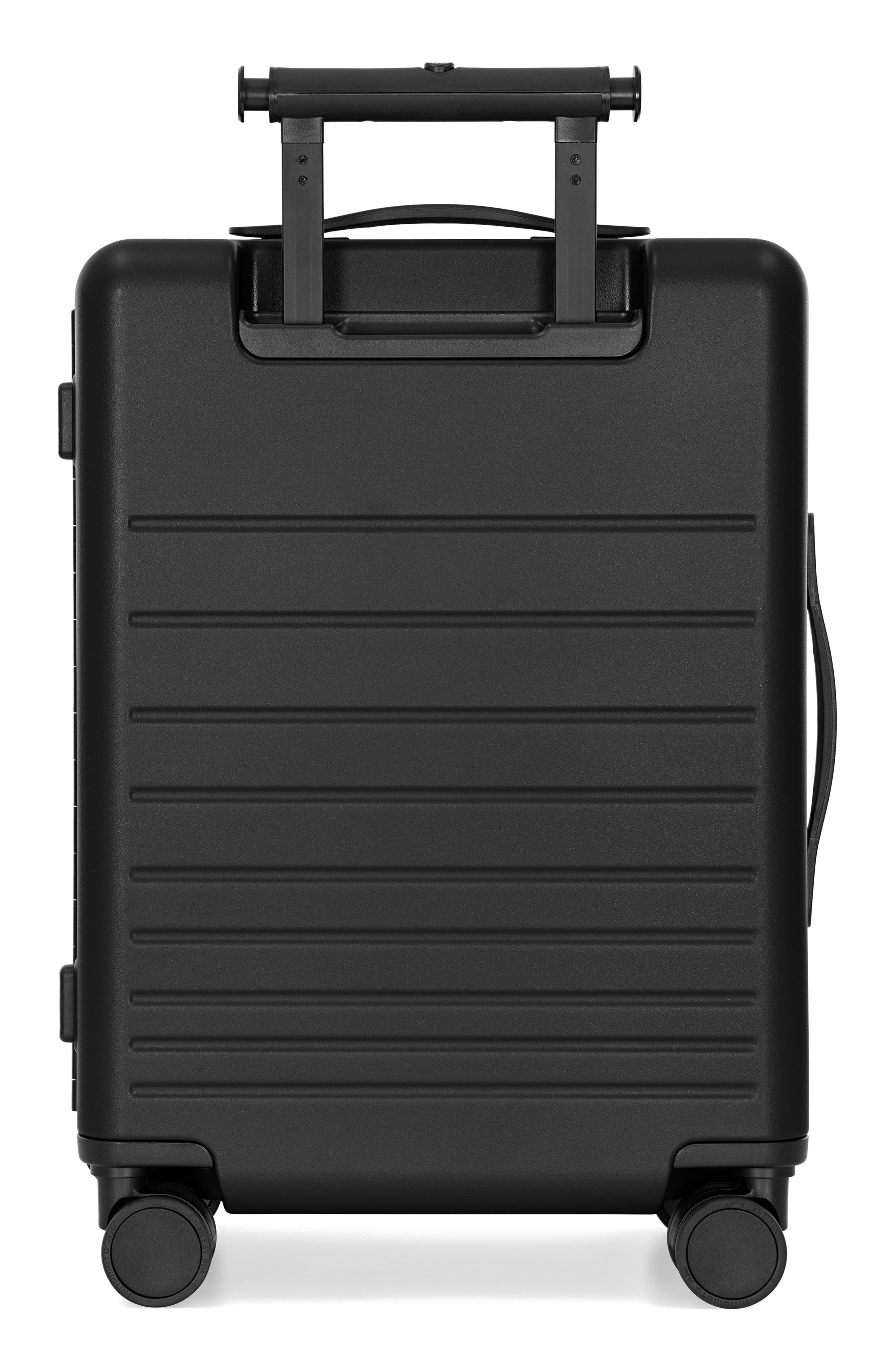 TRAVELERS CHOICE Castle Valley 21-Inch Carry-On Luggage, Alternate, color, Black