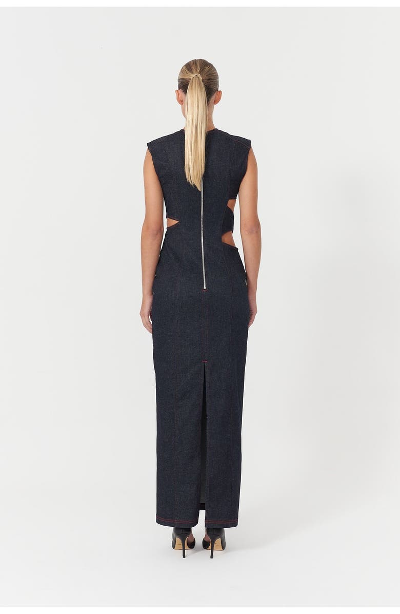 Jendue Harvey Maxi Dress, Alternate, color, Ecru