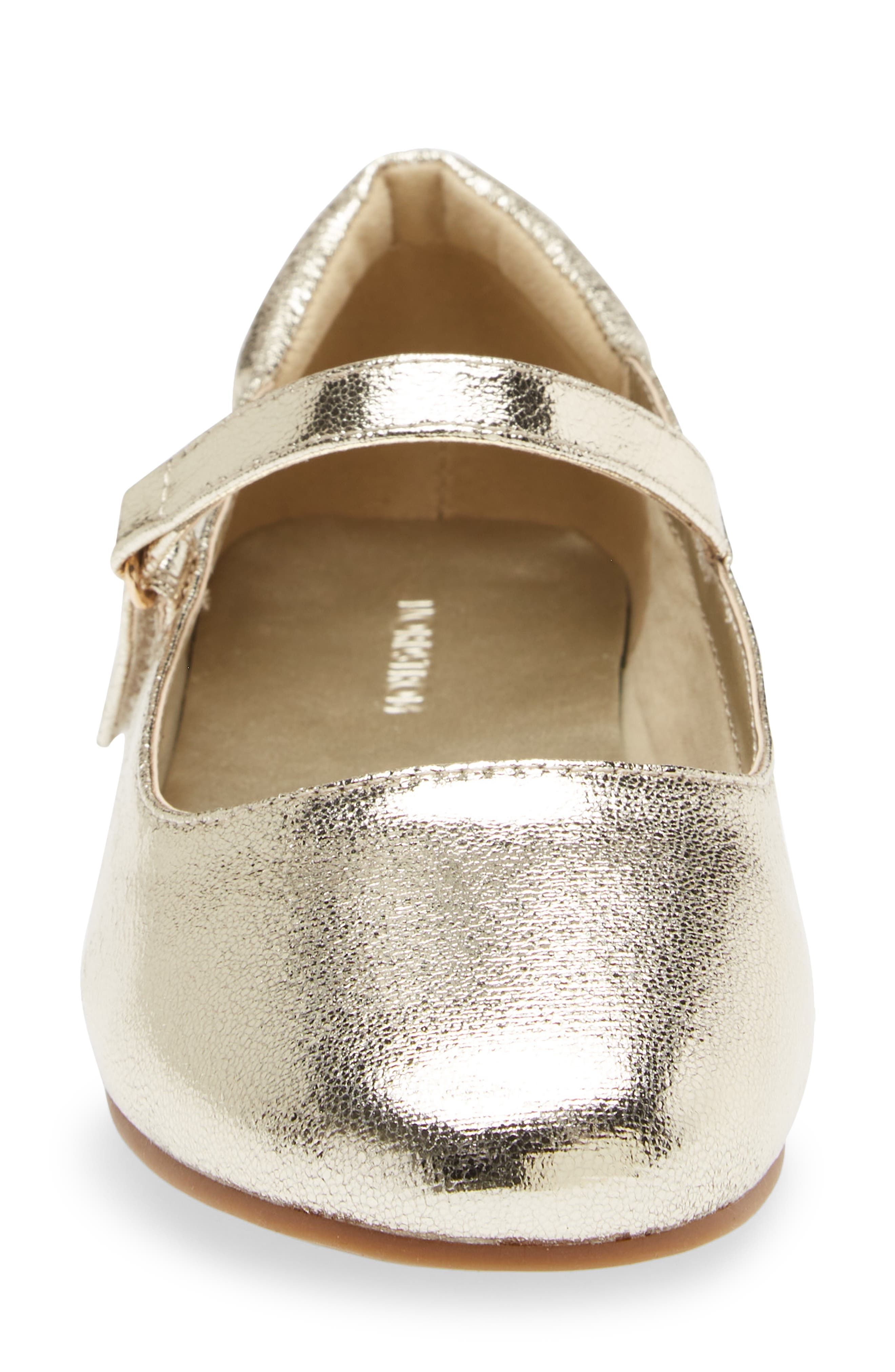Nordstrom Jolie Metallic Ballet Flat, Alternate, color, 