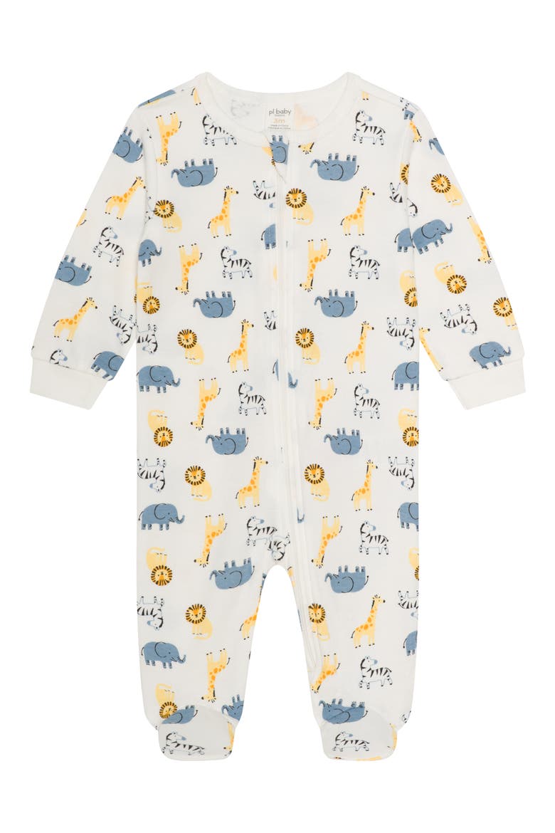 Assorted 2-Pack Safari Footies, Alternate, color, SAFARI