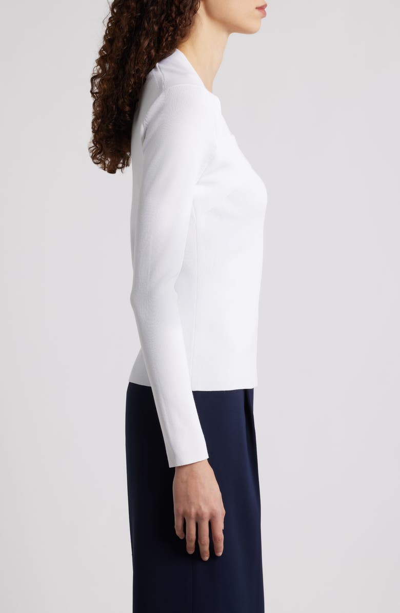 Elie Tahari Sunny Queen Anne Neck Top, Alternate, color, 