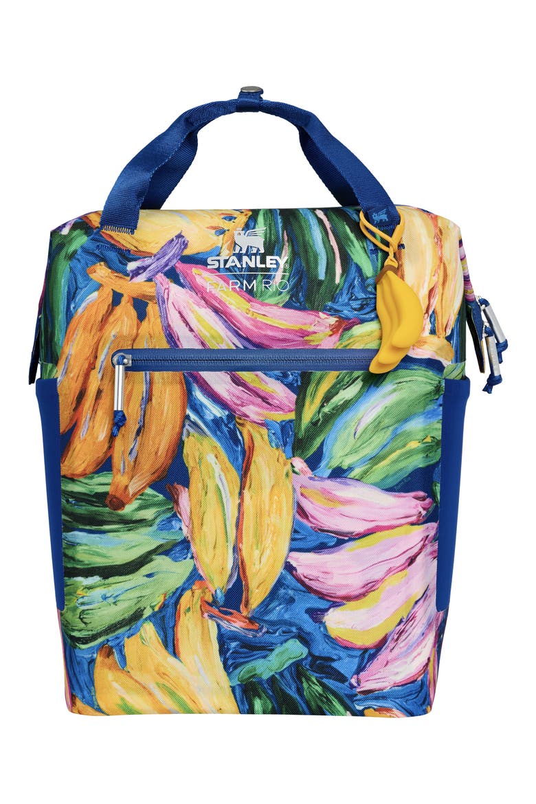 Madeleine 13.2-Liter Cooler Bag, Main, color, FARM RIO PAINTED BANANAS