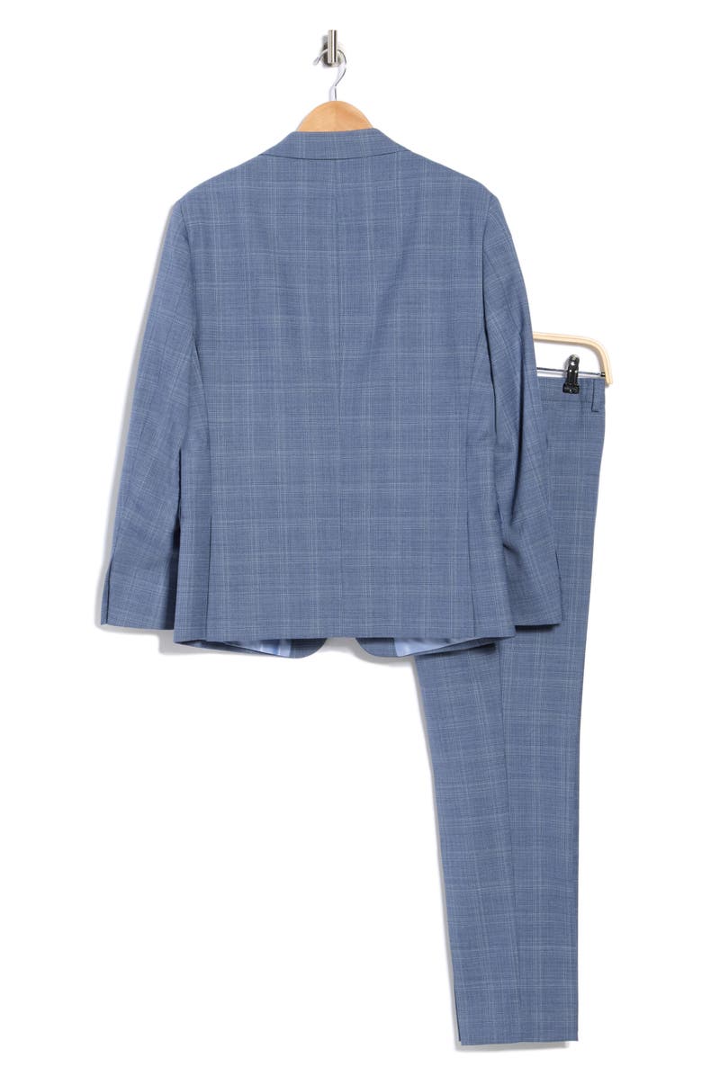 Original Penguin Stretch Wool Blend Suit, Alternate, color, Blue