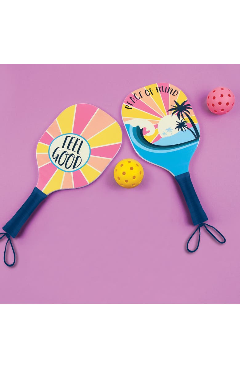 3C4G Adventure Fun 2 Person Pickleball Set, Alternate, color, Multicolored