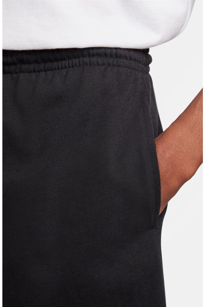 Club Knit Shorts, Alternate, color, 010 BLACK/WHITE