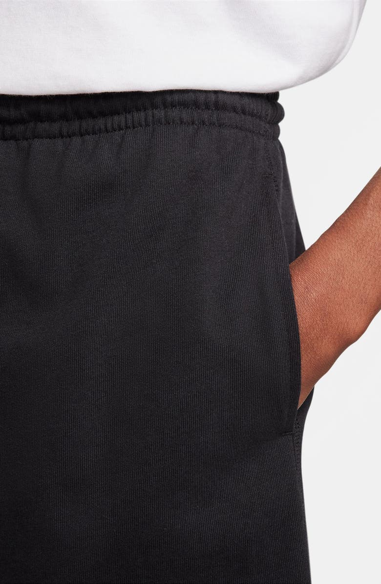 Nike Club Knit Shorts, Alternate, color, Black/ White