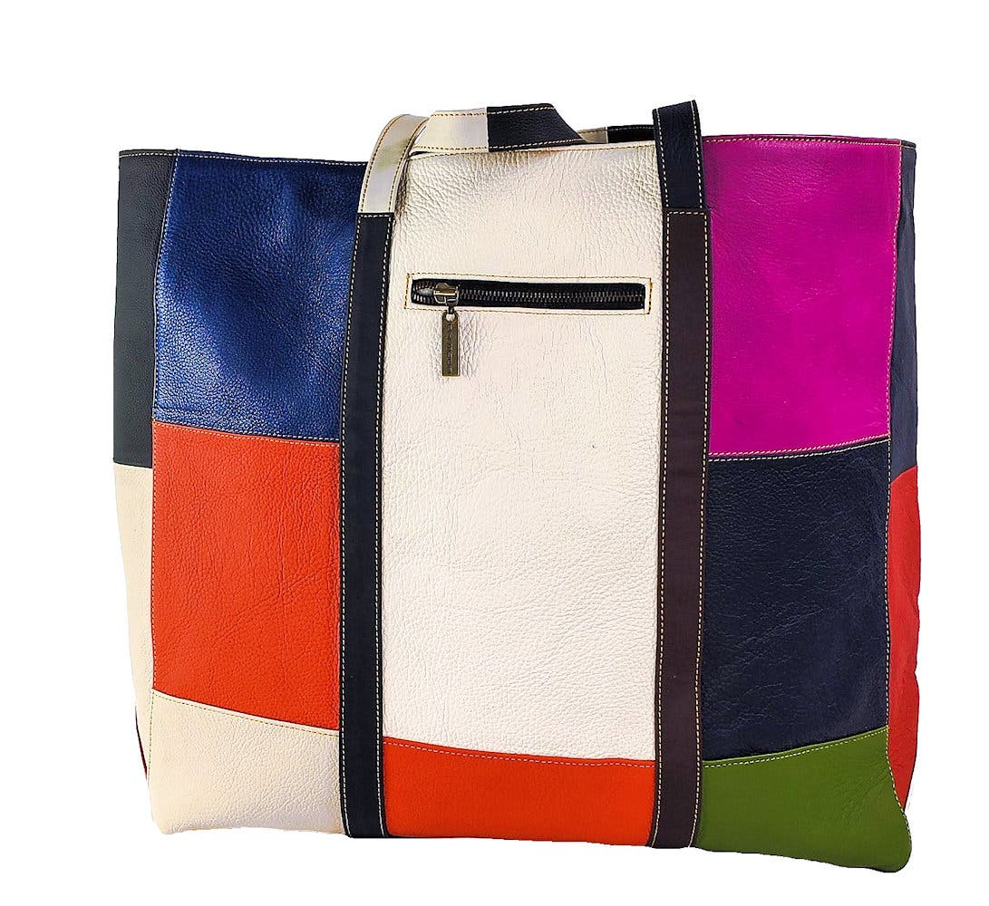 Dai Moda Grandé Random Multi Tote, Alternate, color, Multi