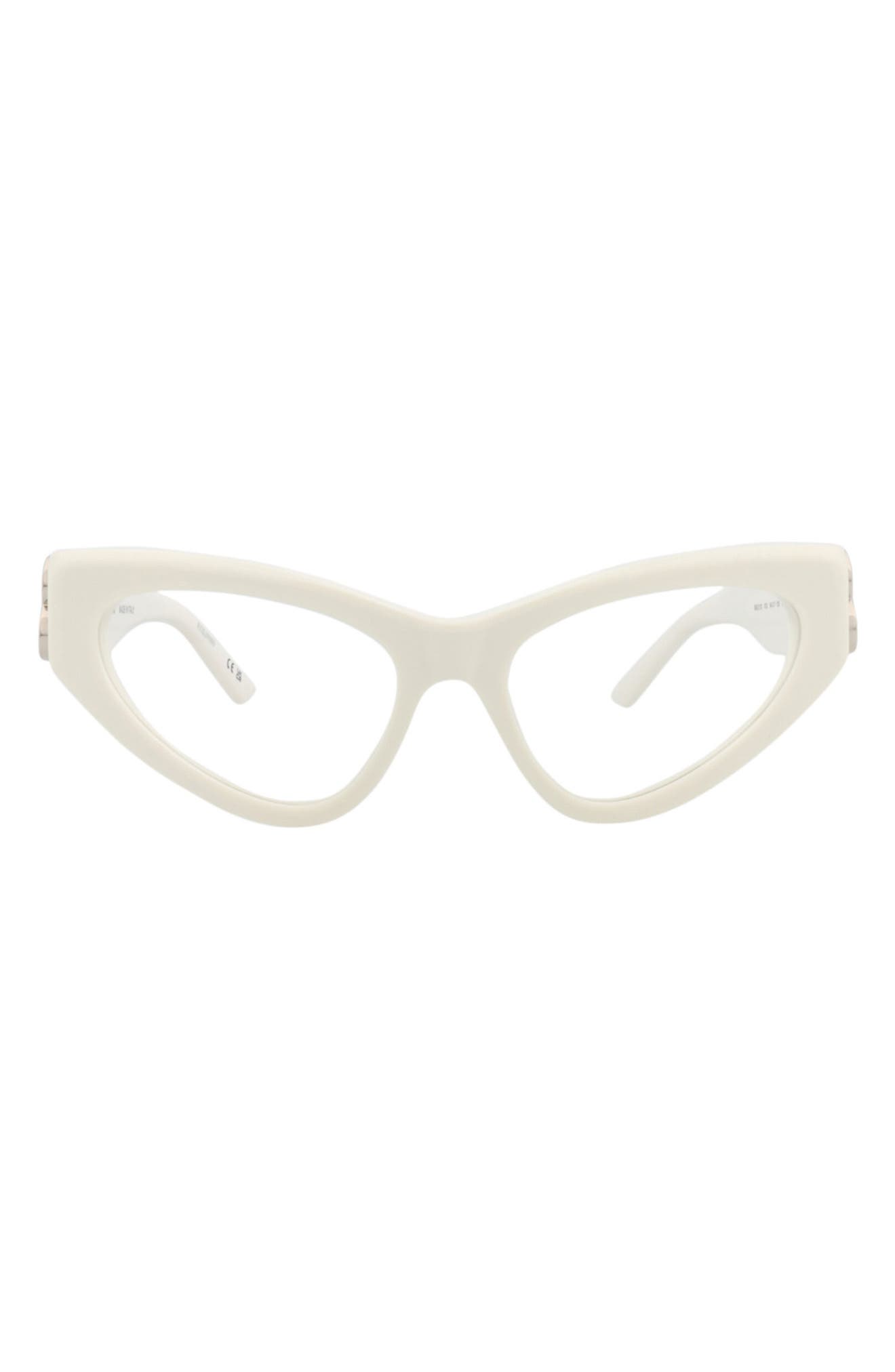 Balenciaga 54mm Cat Eye Optical Glasses