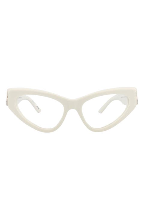 54mm Cat Eye Optical Glasses