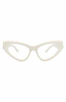 Balenciaga 54mm Cat Eye Optical Glasses
