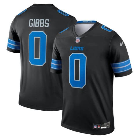 Men's Nike Jahmyr Gibbs Black Detroit Lions 2nd Alternate Legend Jersey